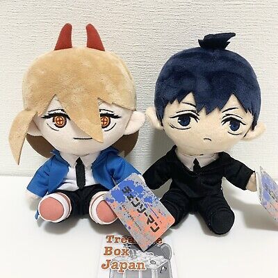 [TAITO] Gấu bông doll Chainsaw Man Original Plush Doll Stuffed Toy Power Aki Hayakawa set chính hãng