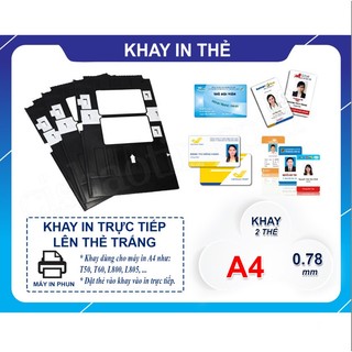 Khay in thể nhựa trực tiếp dành cho máy epson khổ a4