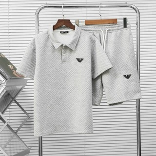 Bộ hè mặc nhà cộc tay nam BH27 cao cấp chất cotton xốp mềm mịn cổ polo cao cấp