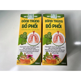 siro đông trùng bổ phổi 100ml