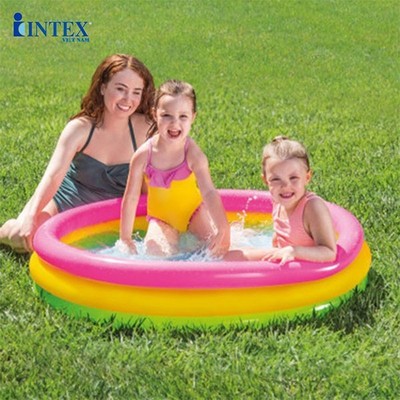 Bể bơi phao tròn 3 tầng 1m14 INTEX 57412