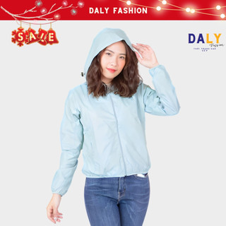Áo Khoác Gió Nữ 2 lớp basic mềm mịn, chống gió, cản bụi bẩn, cản nước Daly