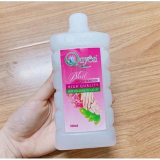 Aceton nước rửa móng tay phá móng gel chai 500ml