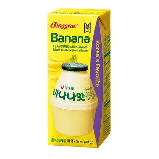Lốc Sữa Chuối Hàn Quốc Binggrae Banana Milk