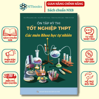 Sách Ôn tập kỳ thi tốt nghiệp THPT các môn khoa học tự nhiên: Lý - Hóa - Sinh