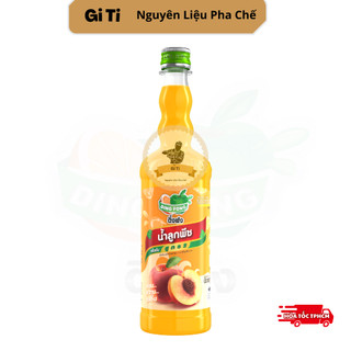 Siro/syrup ding fong đào 760ml | siro thái lan