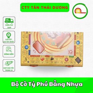 Bộ Cờ Tỷ Phú Bằng Nhựa Cao Cấp - Loại Lớn