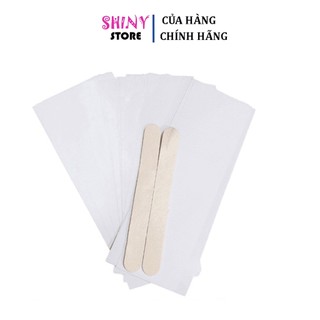 Combo giấy wax lông và que gạt.