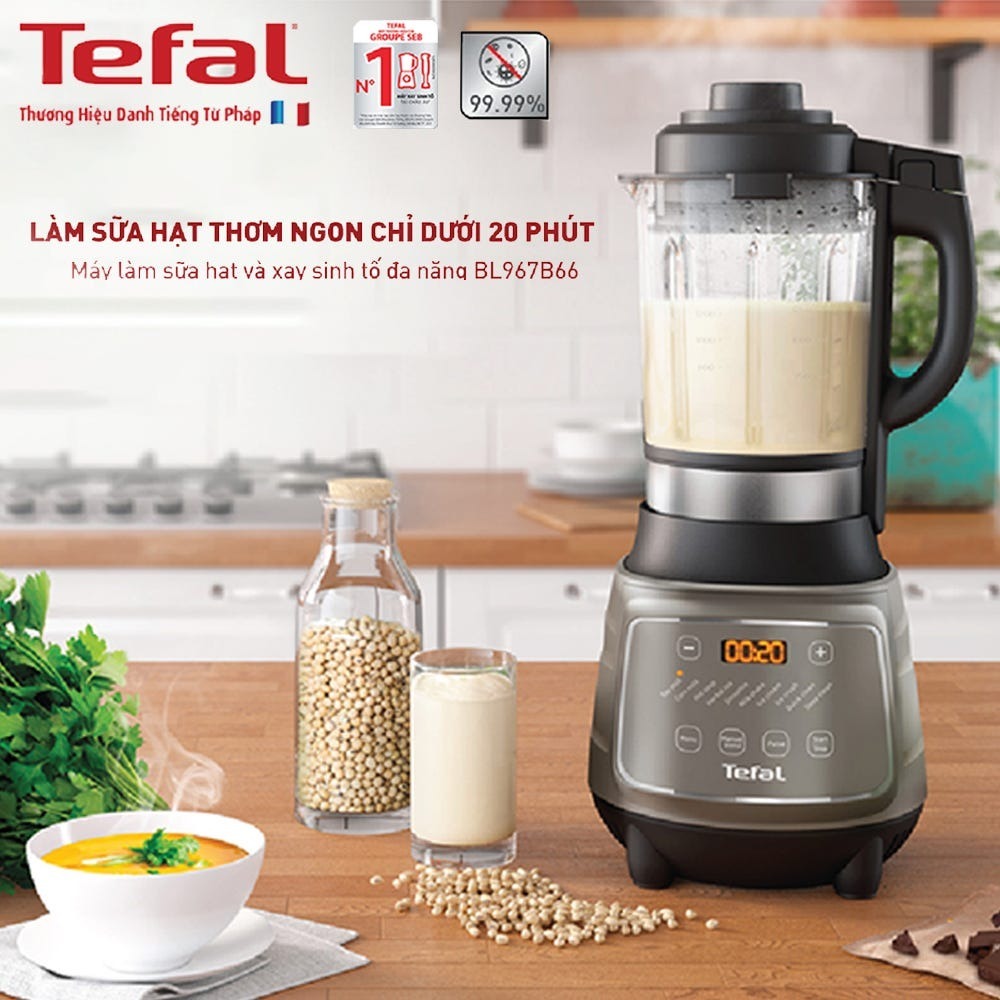 Máy làm sữa hạt Tefal BL967B66 - Bảo hành 24 tháng