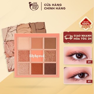 Bảng Phấn Mắt 9 Màu Lilybyred Mood Cheat Kit 8g