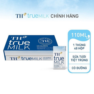 Lốc 4 hộp sữa TH true milk