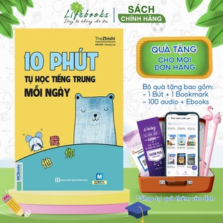 Sách - 10 phút tự học tiếng trung mỗi ngày - dành cho người học tiếng trung cơ bản