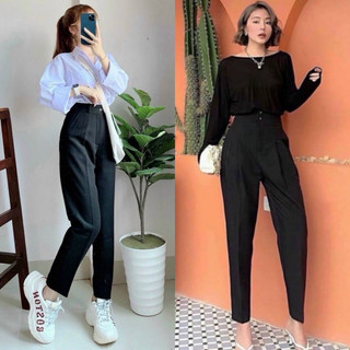 QUẦN BAGGY TÂY LƯNG CAO (KÈM VIDEO HÌNH THẬT)