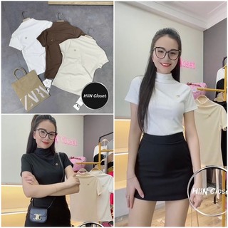 Áo Phông Cổ NEO Cộc Tay Trơn Tag C, Trẻ Trung, Cá Tính - SCXA276