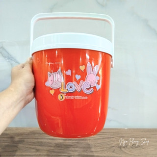 Bình đá 3L/5L/7L/9L Tân Lập Thành. Họa tiết chữ love siêu dễ thương. Dung tích lớn phù hợp nhiều nhu cầu sử dụng