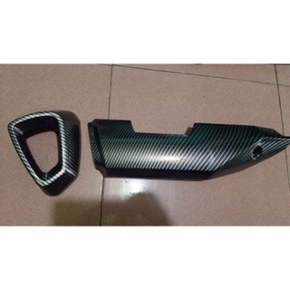 Ốp pô, đuôi bô Winner X carbon hàng cao cấp