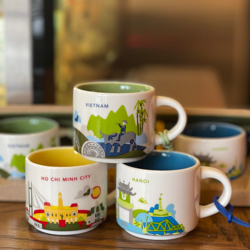 Cốc Starbucks You Are Here Collections 2oz 60ML