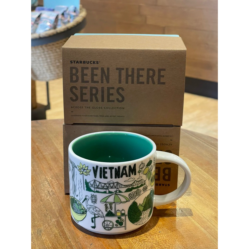 Bình Cốc sứ Been There Starbucks 16oz 450ML
