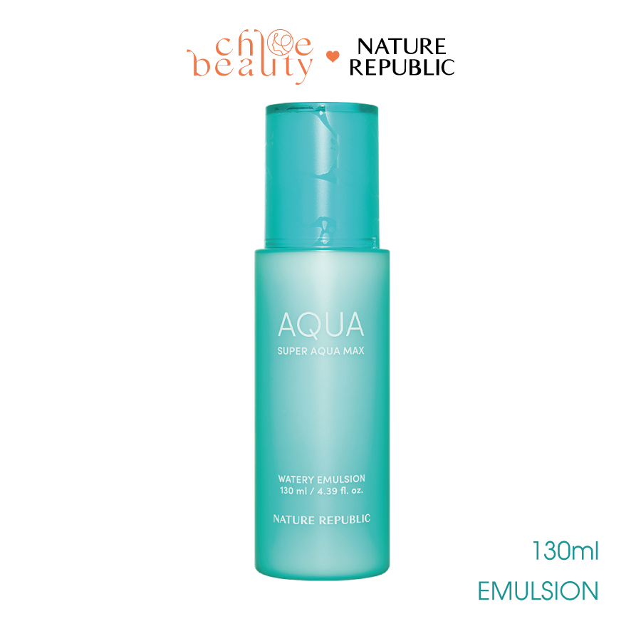Sữa dưỡng cấp ẩm NATURE REPUBLIC Super Aqua Max Watery Emulsion 130ml