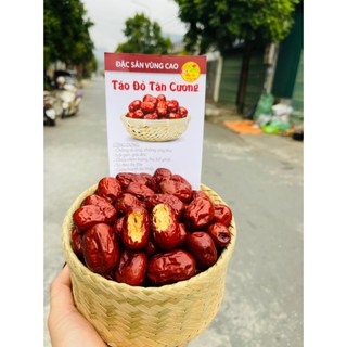 Táo đỏ Tân Cương 1kg táo đỏ quả to đều chắc thịt không xốp loại thượng hạng - Dược Liệu Quý