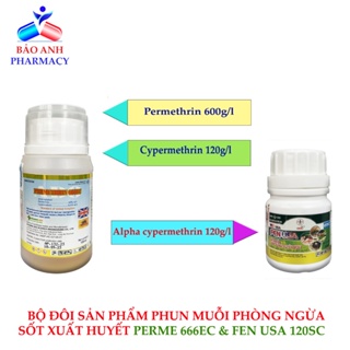 CHẾ PHẨM PHUN MUỖI Y TẾ , diệt muỗi, côn trùng, không độc hại, không mùi...