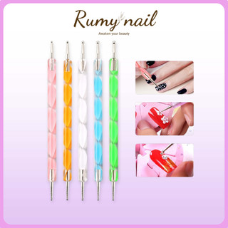 Bút chấm bi vẽ nail 2 đầu - Set 5 cọ chấm bi đủ size