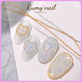 Phụ kiện dây xích bi, dây xích kim loại trang trí móng - Phụ kiện làm đẹp nail