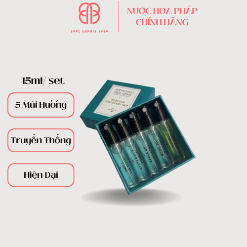 Nước Hoa Unisex cao cấp [Pháp + Chính hãng] PERFUME DISCOVERY SET