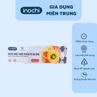 Màng bọc thực phẩm, màng bao thức ăn PE Inochi 45x60.000cm (tiêu chuẩn Nhật Bản)