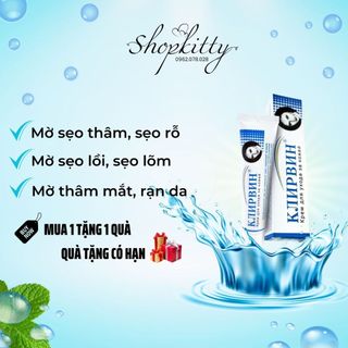 kem sẹo nga klirvin mờ thâm mụn xoá sẹo lồi sẹo lõm sẹo rỗ giảm mụn rạn da giảm thâm mắt [𝐓𝐚̣̆𝐧𝐠 𝐦𝐚́𝐲 𝐦𝐚𝐬𝐬𝐚𝐠𝐞𝐫 𝐦𝐚̣̆𝐭]