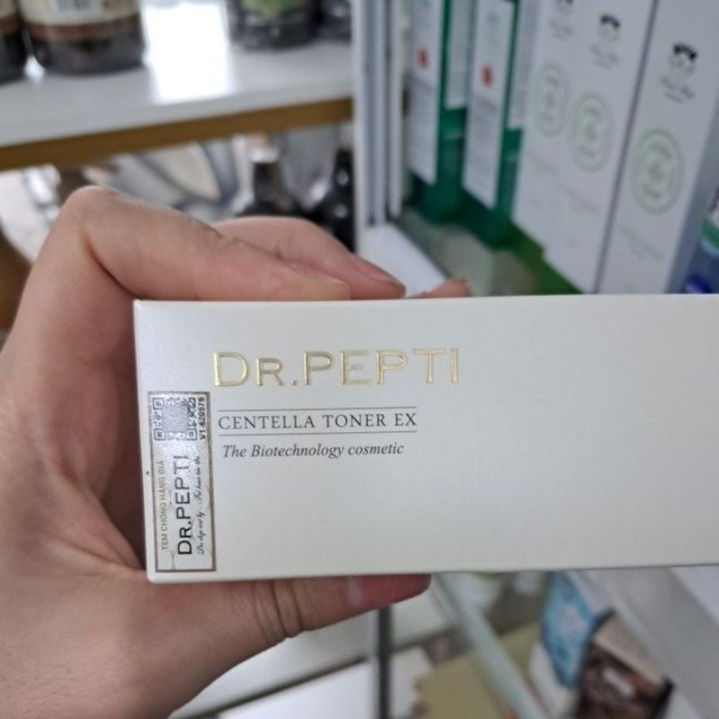 Nước hoa hồng Dr pepti centella 180ml hàn quốc
