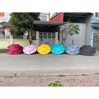Ô Dù Che Nắng Mưa Dùng Cho Câu Cá, Dã Ngoại 2 Tầng Nhiều Màu Sắc Khác Nhau