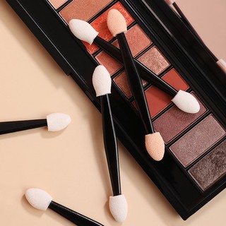 🍀Set 10 cây cọ đánh phấn mắt, cọ tán bột phấn mắt 2 đầu mini 6cm