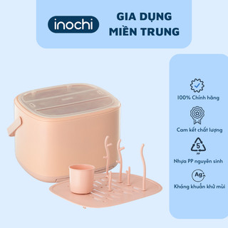 Giá, khay úp bình sữa có nắp đậy tiện dụng Aoi