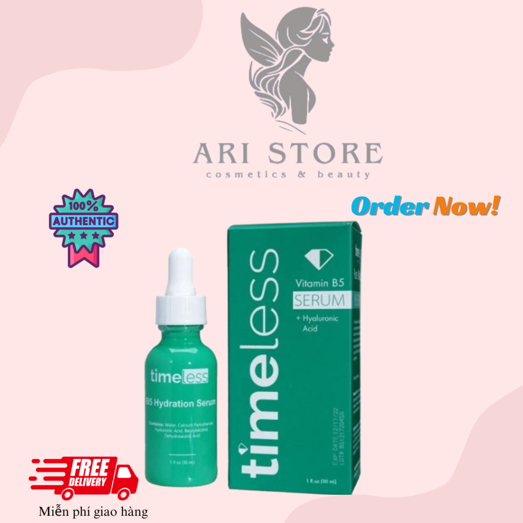 Tinh Chất Timeless Vitamin B5 + Hyaluronic Acid Serum (30ml)