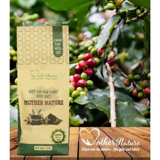 Bột Coffee Enema hữu cơ Mother Nature 1Kg; Bột cà phê hữu cơ thải độc đại tràng theo phương pháp Gerson tốt cho gan