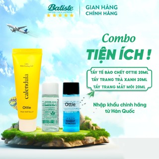 Combo Minisize Du Lịch Làm Sạch Da Chuyên Sâu Nhỏ Gọn Tiện Lợi Bỏ Túi 20ml