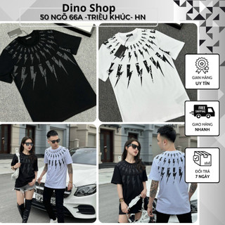 Áo phông nam tia sét cực chất - áo thun nam tia sét chất cotton hót hít