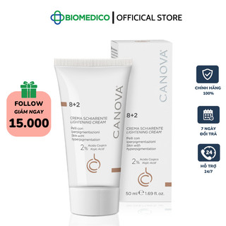Canova 8+2 - lightening cream / kem mờ nám, sáng da ngày/đêm 50ml