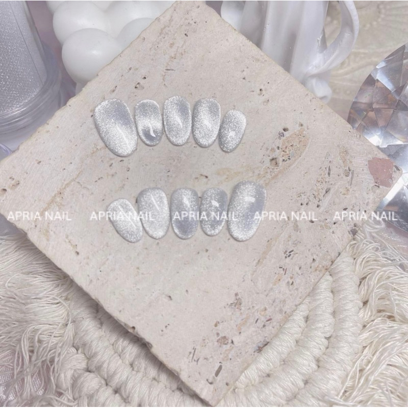 A68 - Nail box SƠN TRƠN MẮT MÈO NỀN THẠCH