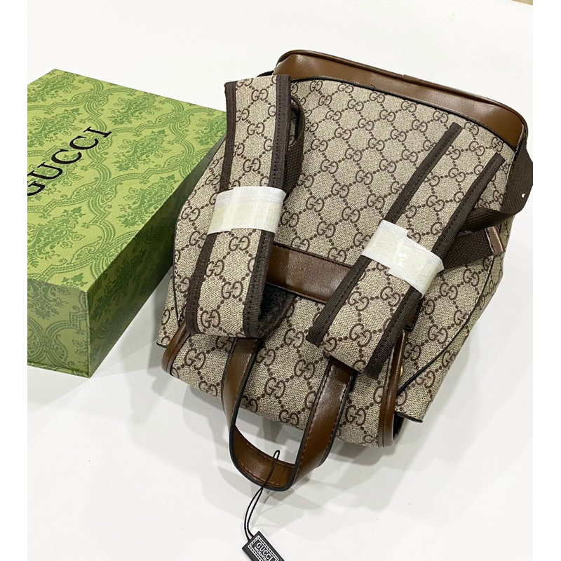 Balo nam nữ unisex bản da thật size 27 đi học du lịch thời trang gucci ophida fullbox hàng sẵn