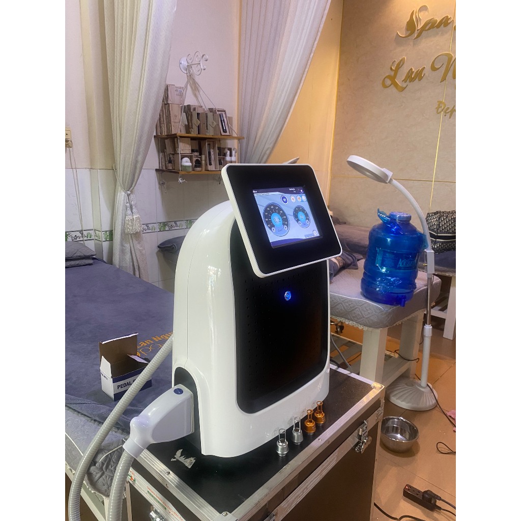 [BH 18 tháng] Máy Laser Pico sure mini | Laser Xóa Xăm Nám, Tàn Nhàng Pico sure Dùng Trong Spa