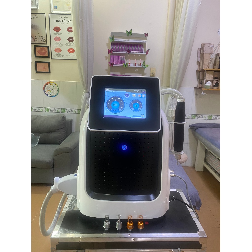 [Bảo Hành 18 tháng] Máy Laser Pico sure mini | Laser Xóa Xăm Nám, Tàn Nhàng Pico sure Dùng Trong Spa