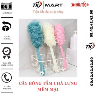 Cây bông tắm chà lưng siêu mềm mại
