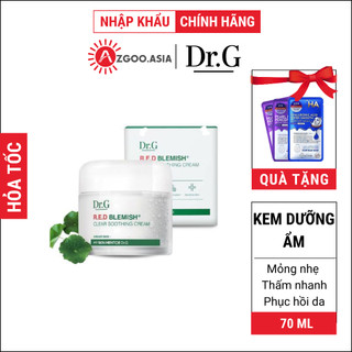  Kem dưỡng Dr.G DrG Red Blemish Clear Soothing Cream 70ml  (AZGoo Phân Phối)