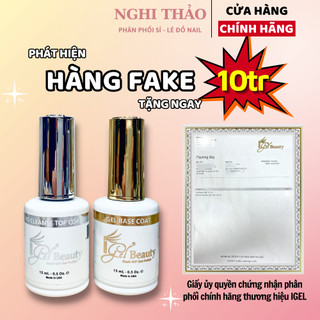 Base top IGEL chính hãng 15ml