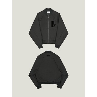 Áo khoác bomber HBS VELVET SYMBOL BOMBER JACKET - BLACK
