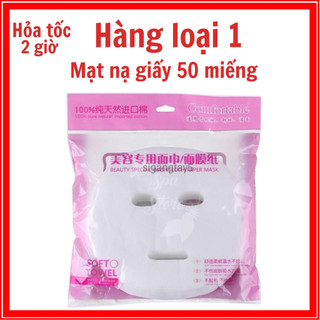 Mặt nạ giấy, Gói 100 miếng mặt nạ giấy chuyên dùng trong spa,thẩm mỹ viện