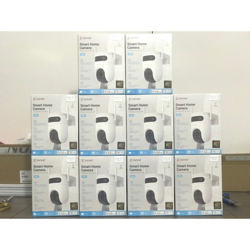 Camera wifi ống kính kép Ezviz H9C H90 chính hãng, màu ban đêm, báo động, đàm thoại | BigBuy360 - bigbuy360.vn