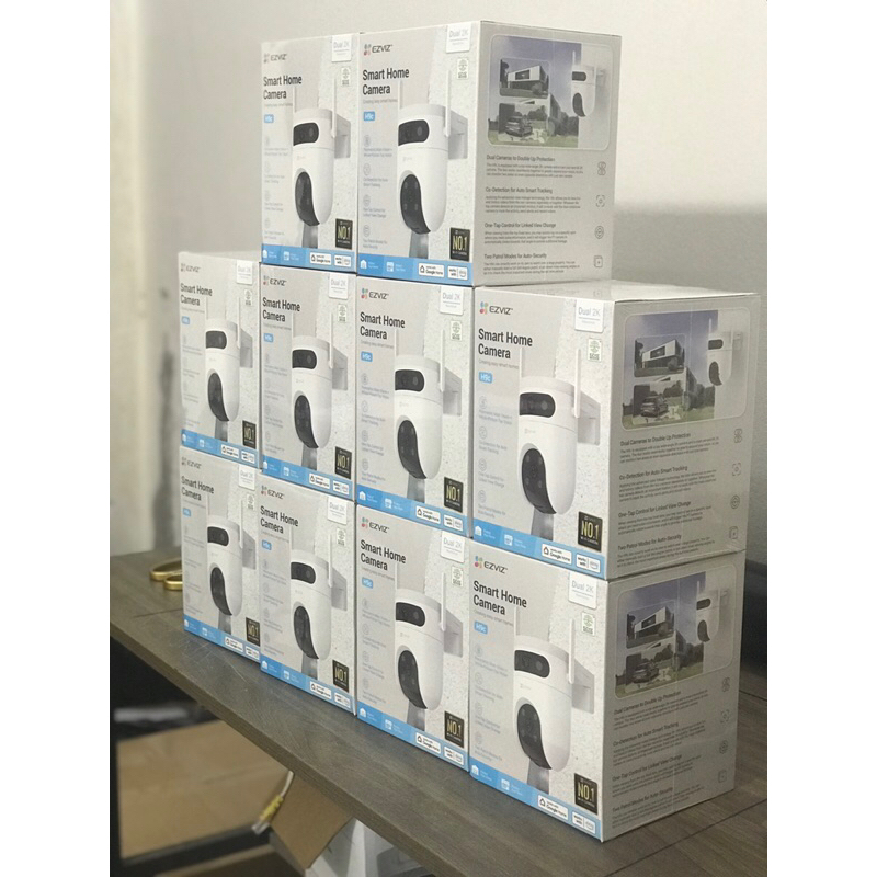 Camera wifi ống kính kép Ezviz H9C H90 chính hãng, màu ban đêm, báo động, đàm thoại | BigBuy360 - bigbuy360.vn